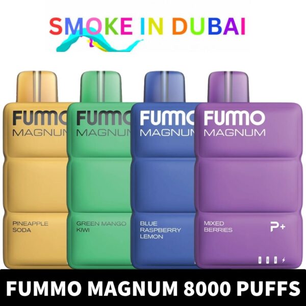 FUMMO Magnum 8000 Puffs 2% Nicotine Disposable Vape in Dubai