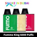 Fummo King 6000 Puffs 2% nicotine Rechargeable Disposable Vape Buy in UAE Dubai