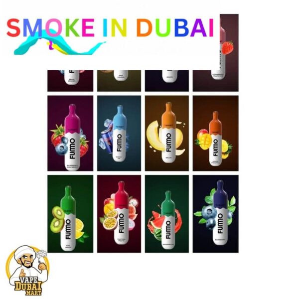 Fummo Target 3000 Puffs Disposable Vape Buy in UAE Dubai Shop
