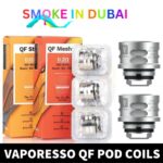 VAPORESSO QF REPLACEMENT COILS-3PC/PAC SKRR