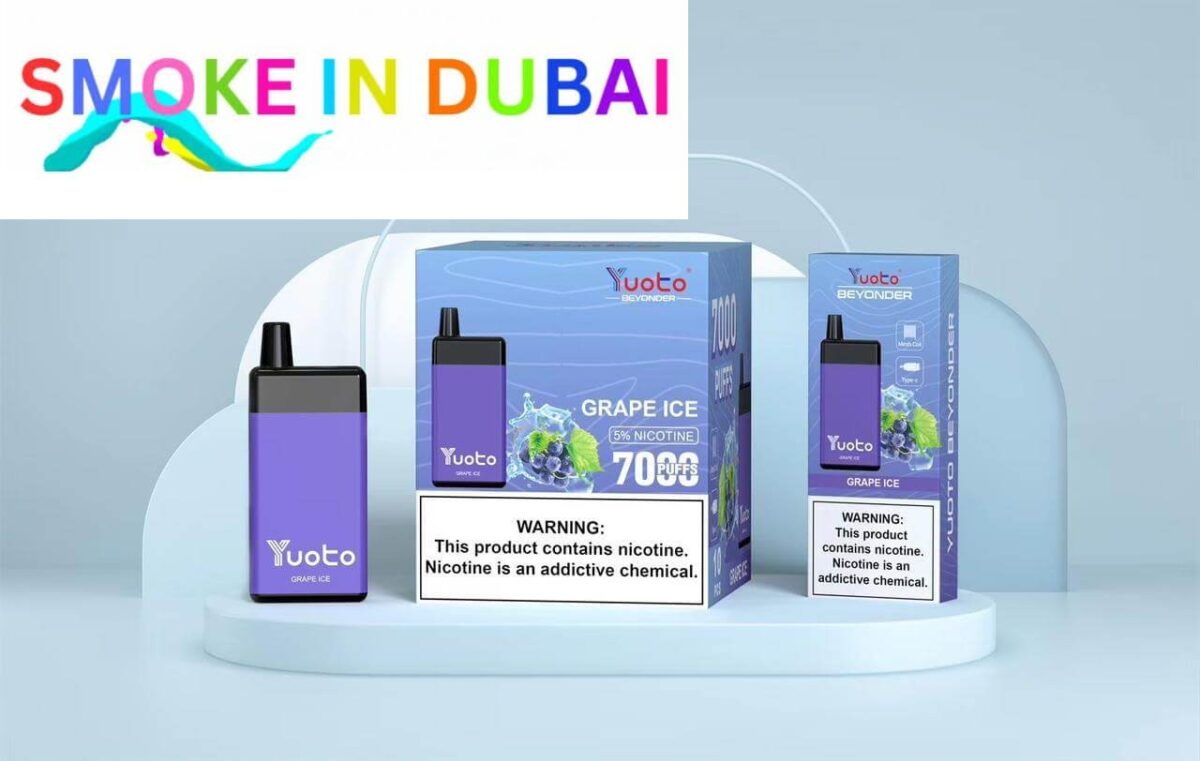 Yuoto Beyonder Disposable 7000 Puffs 50mg Rechargeable Vape in Dubai