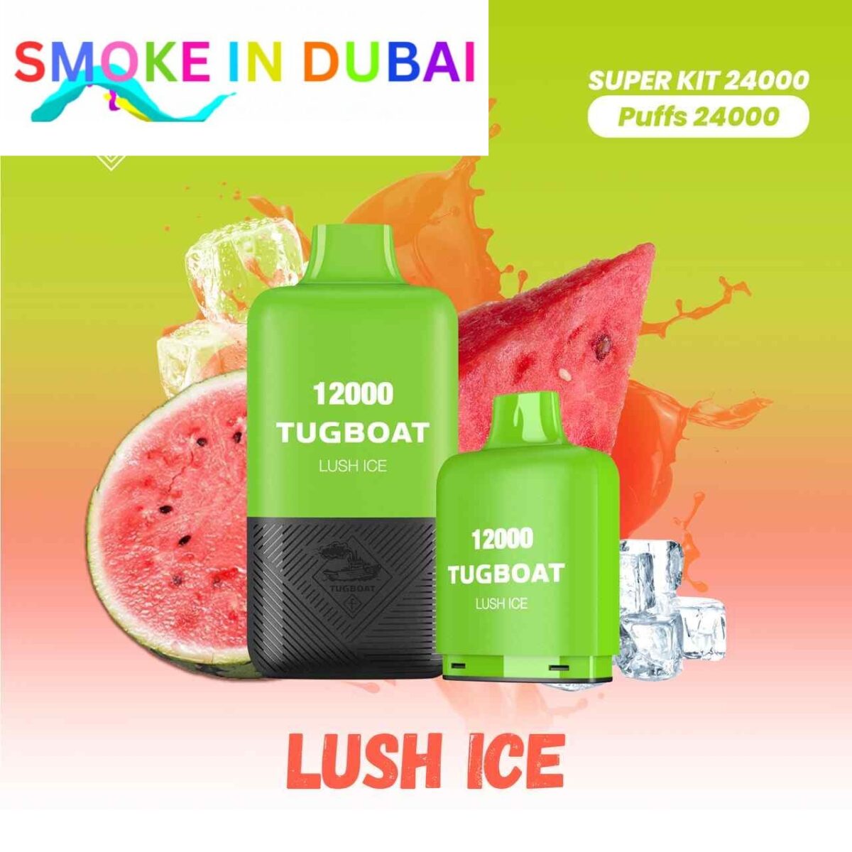 TUGBOAT SUPER KIT 24000 PUFFS 5% NICOTINE DISPOSABLE VAPE