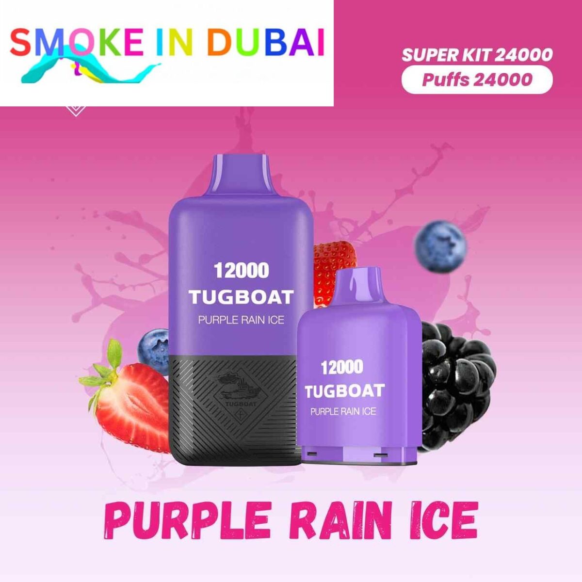 TUGBOAT SUPER KIT 24000 PUFFS 5% NICOTINE DISPOSABLE VAPE
