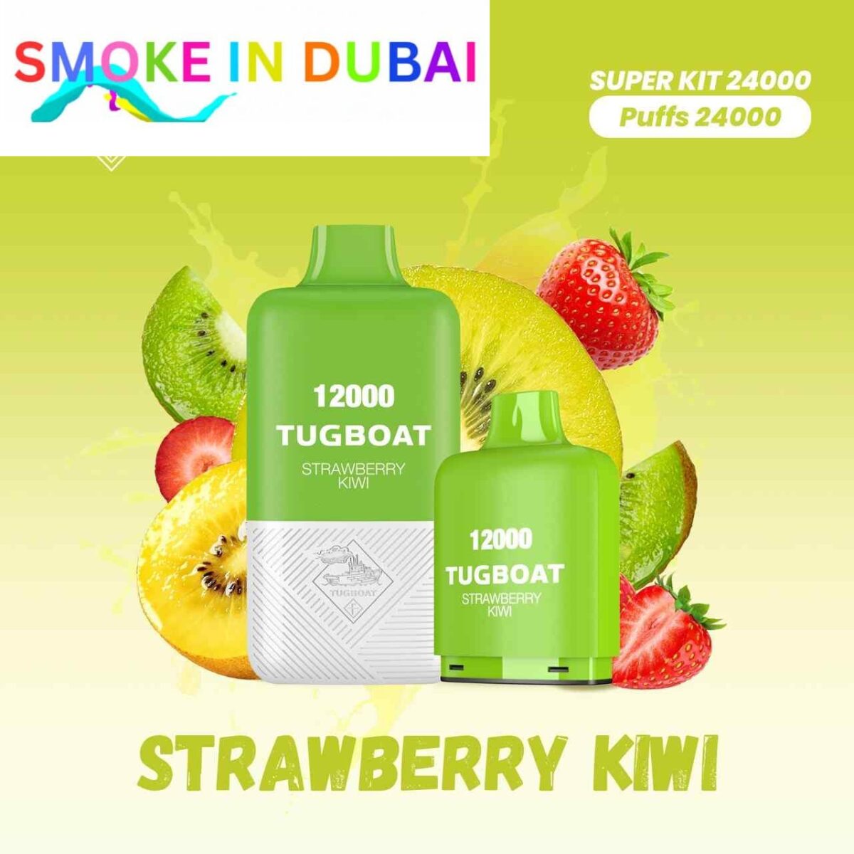 TUGBOAT SUPER KIT 24000 PUFFS 5% NICOTINE DISPOSABLE VAPE