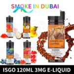 Isgo 3mg 120ml E-liquid In Dubai