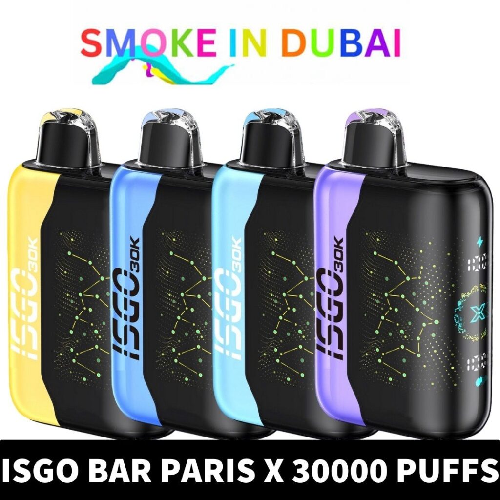 ISGO Bar Paris X 30000 50MG Puffs Disposable Vape in Dubai