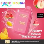 ISGO Bar Disposable 10000 Puffs 2% Rechargeable Vape in Dubai, UAE
