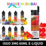 Isgo 3mg & 6mg 60ml E-Liquid In Dubai best online shop