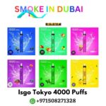 Isgo Tokyo 4000 Puffs 2% nicotine best Disposable shop In dubai