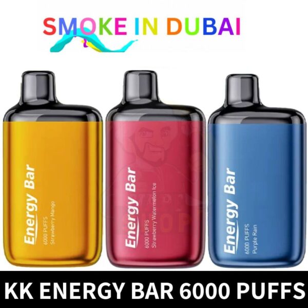Kk Energy Bar 6000 Puffs Disposable Vape In Dubai