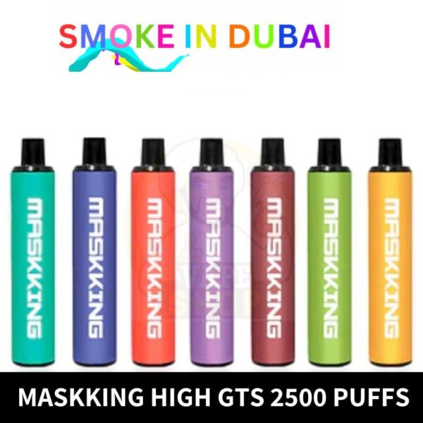 MASKKING GTS 2500 Puffs 2% Disposable Vape in DubaI
