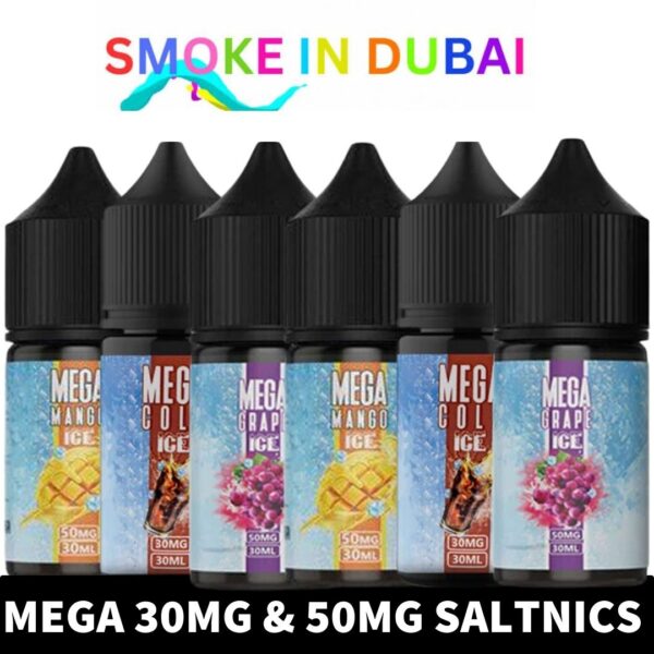 MEGA 30mg and 50mg 30ml Salt Nicotine E-juice