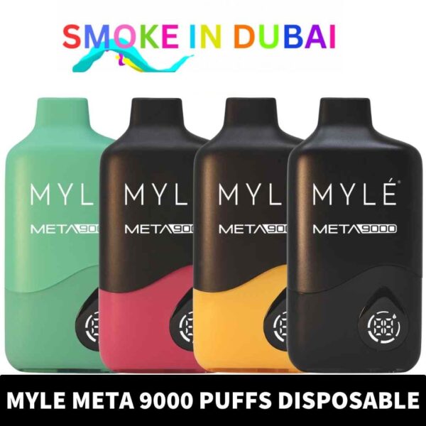 MYLE Meta 9000 Puffs 50mg Nicotine in Dubai