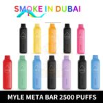 Myle Meta Bar 2500 Puffs disposable vape in dubai UAE