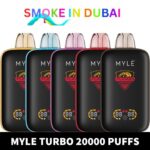 MYLE Turbo 20000 Puffs 50MG Disposable Vape in Dubai