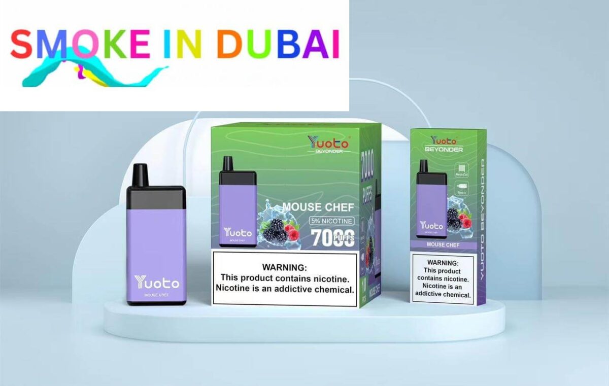 Yuoto Beyonder Disposable 7000 Puffs 50mg Rechargeable Vape in Dubai