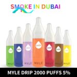 Myle Drip 2000 Puffs 5% disposable vape in uae dubai