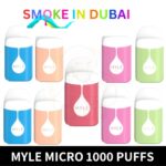 Myle Micro 1000 Puffs Disposable Vape In Dubai