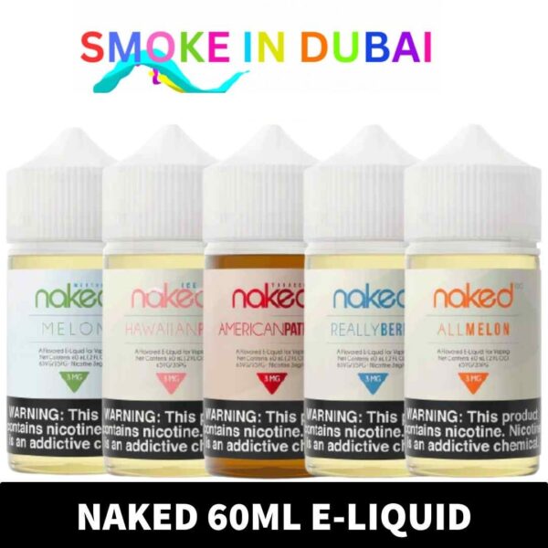 NAKED 3MG 60ML E-LIQUID IN DUBAI BEST ONLINE VAPE SHOP