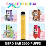 Nerd Bar 3000 Puffs Disposable 20MG Buy in Dubai UAE Vape Shop