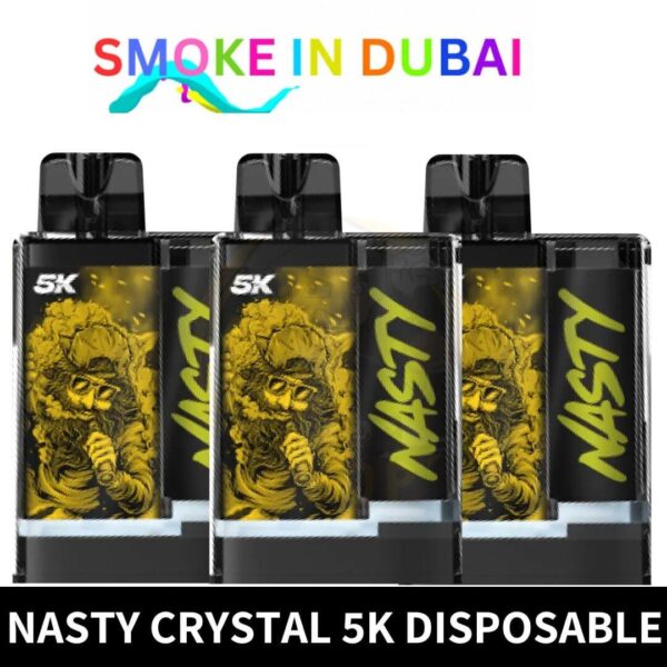 Nasty 5K Crystal 5000 Puffs 5% nicotine Disposable Vape In Dubai