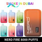 Nerd Fire 8000 Puffs Disposable Vape In Dubai