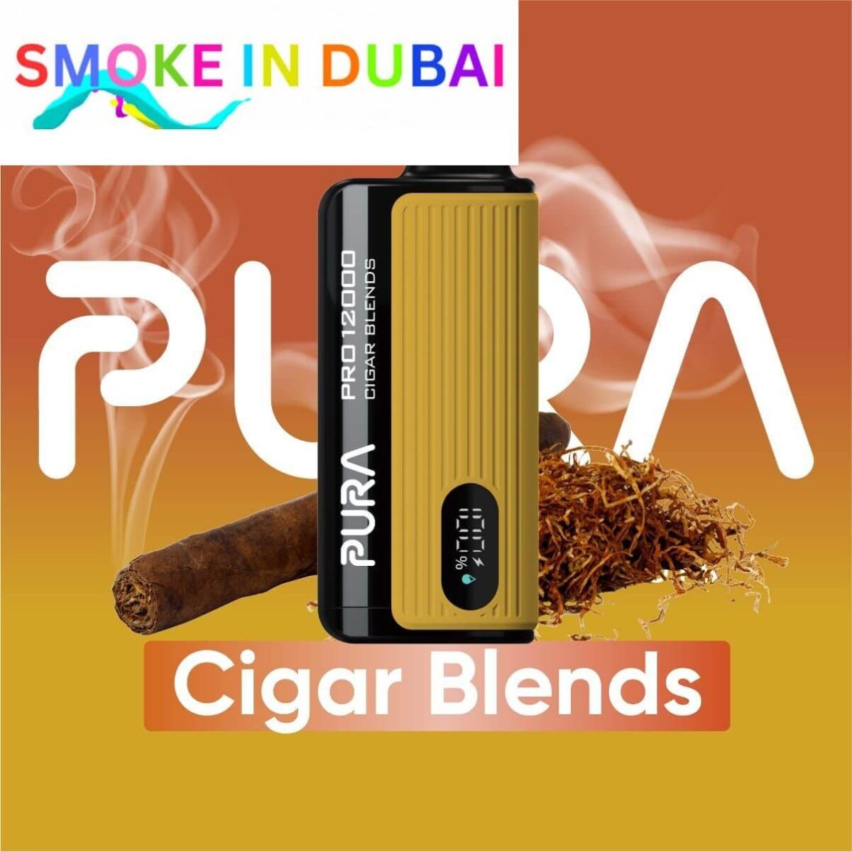 smokeindubai PURA PRO 12000 Puffs Price in Dubai Cigar Blends 2