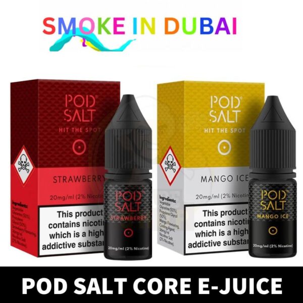 Pod Salt Core Salt Nicotine 20MG 30ML E-Juice in Dubai