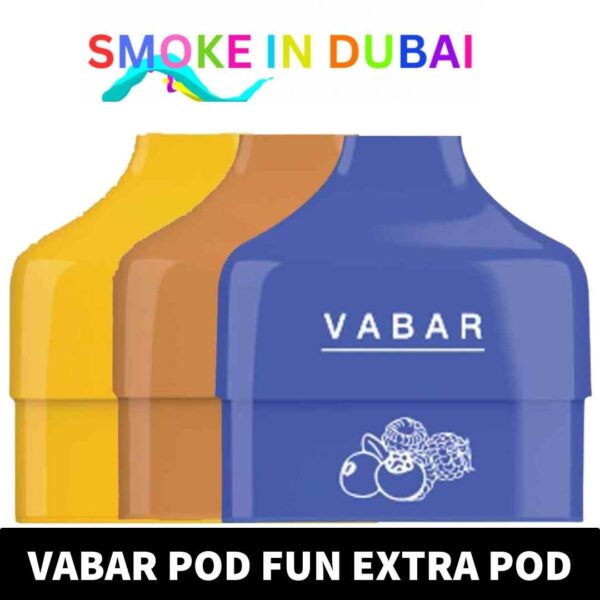 VABAR Pod Fun Extra Pod 2% & 5% 10000 puffs Disposable Vape in Dubai, UAE