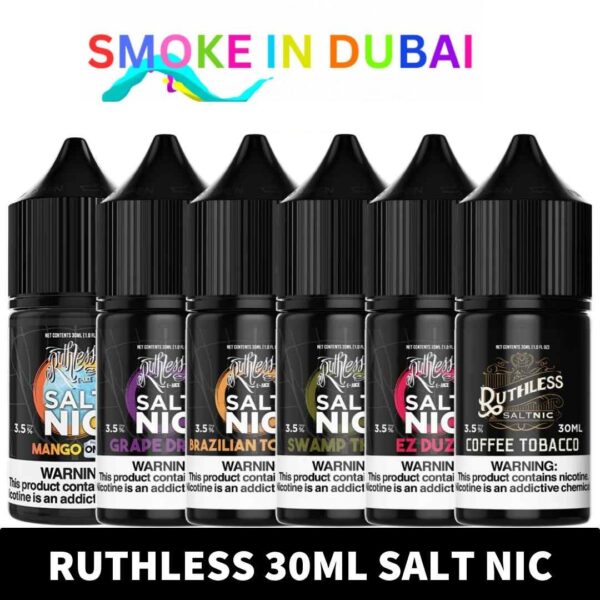 Ruthless Salt Nicotine E-juice In Dubai UAE
