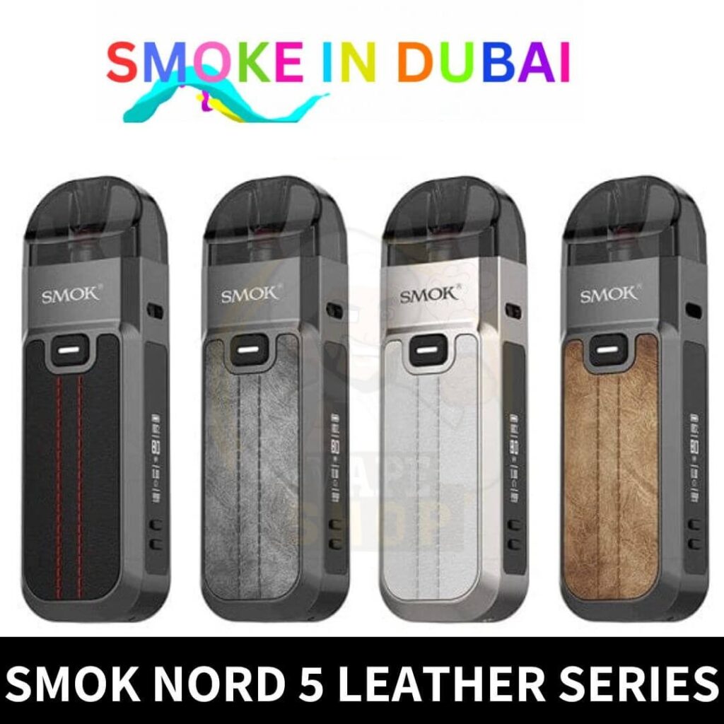 SMOK Nord 5 Leather Series 80W Pod System kit In Dubai