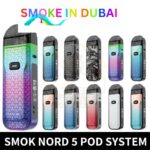 SMOK Nord 5 regular series 80W Pod System kit in Dubai