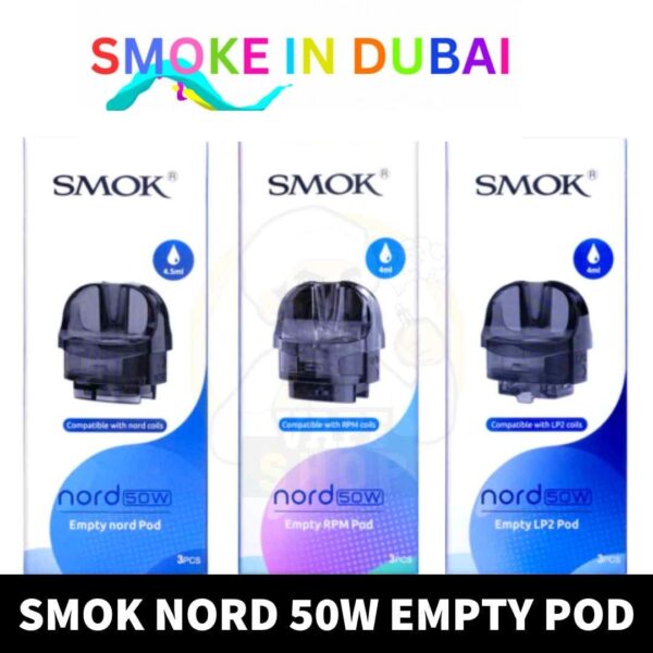 SMOK Nord 50W Pods RPM, NORD, LP2 Replacement Pod Cartridge in Dubai, UAE