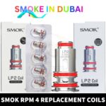 SMOK RPM 4 Coils LP2 Replacement Coils of DC 0.6Ω & MESHED 0.23Ω Pod Coils in Dubai, UAE – 5 PCS Per Pack