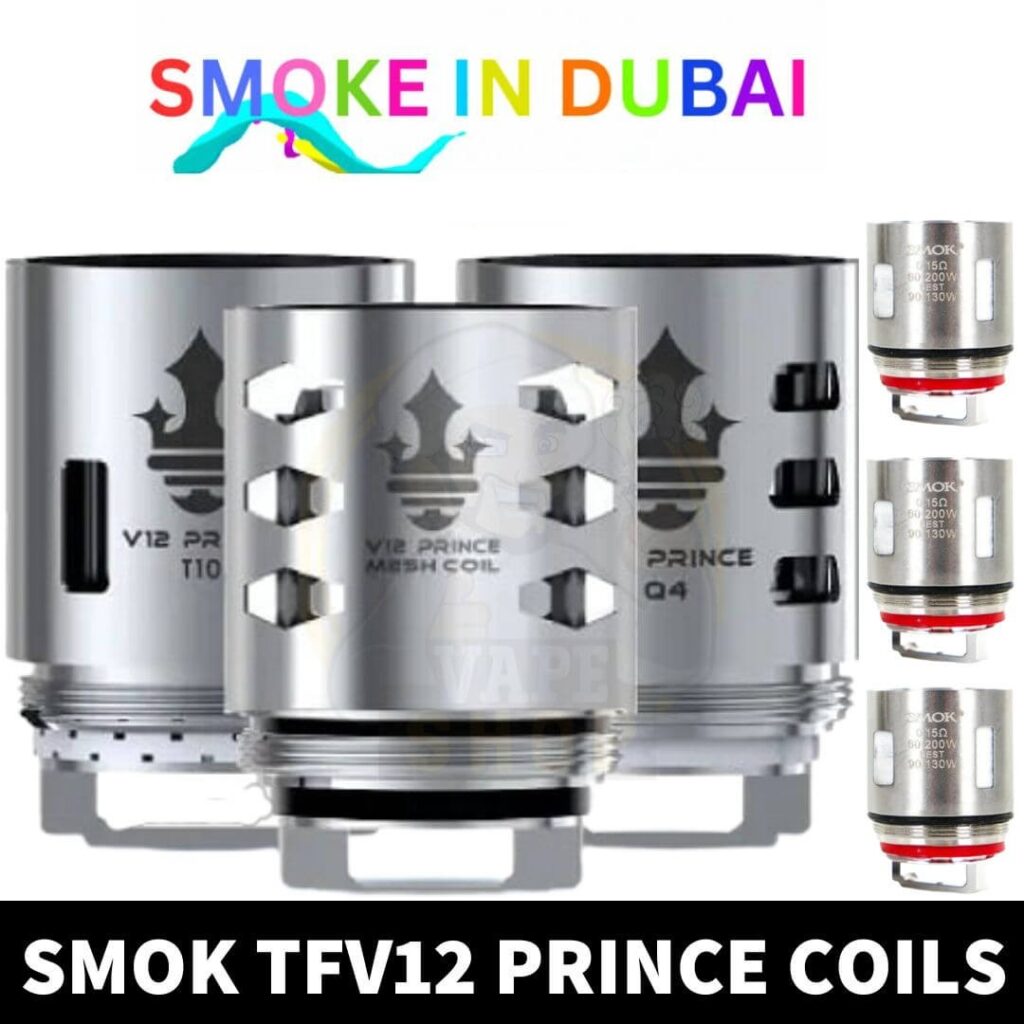 SMOK TFV12 PRINCE COILS V12-3PACK-M4/Q4/X6/T10