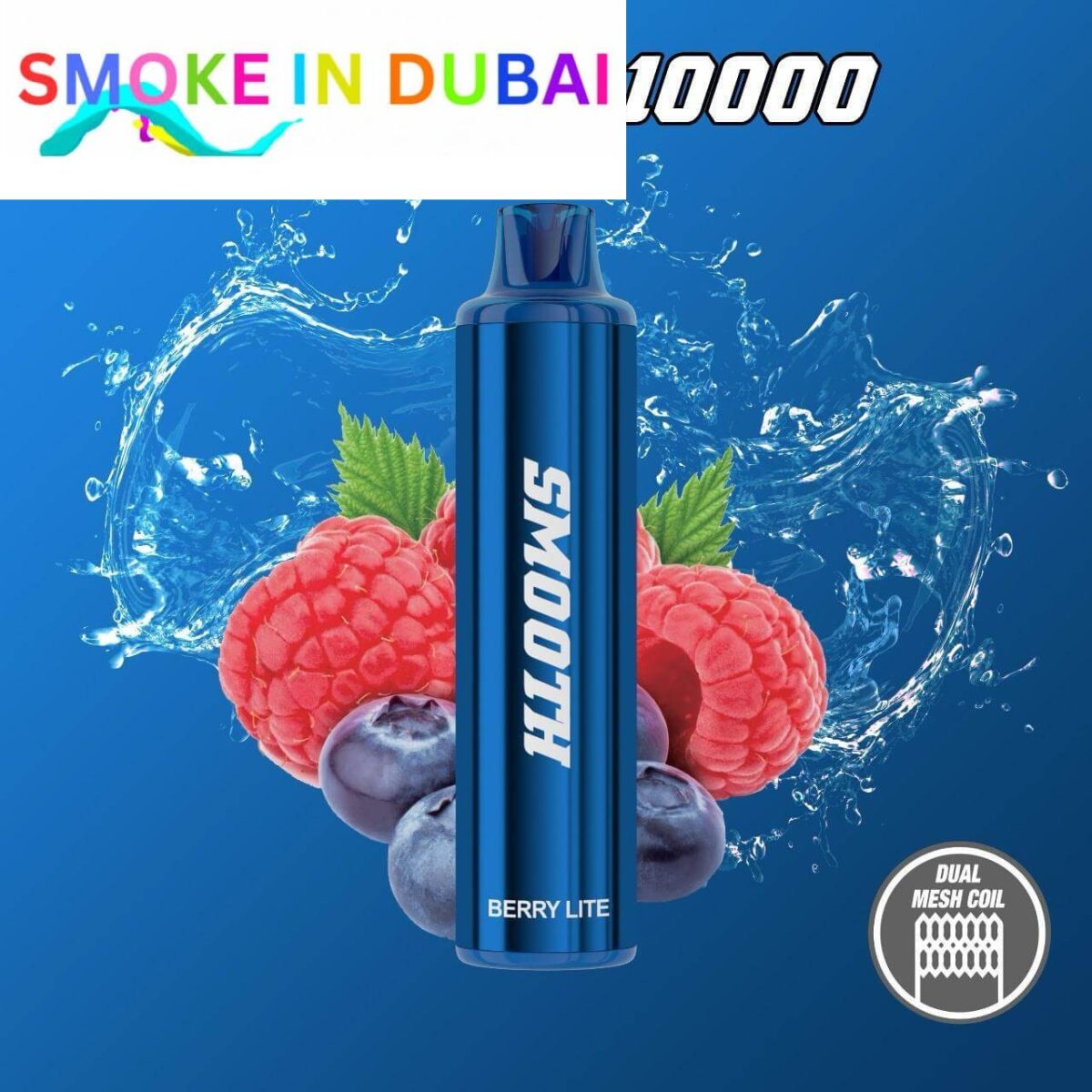 smokeindubai SMOOTH 10000 Puffs Price in Dubai BERRY LITE