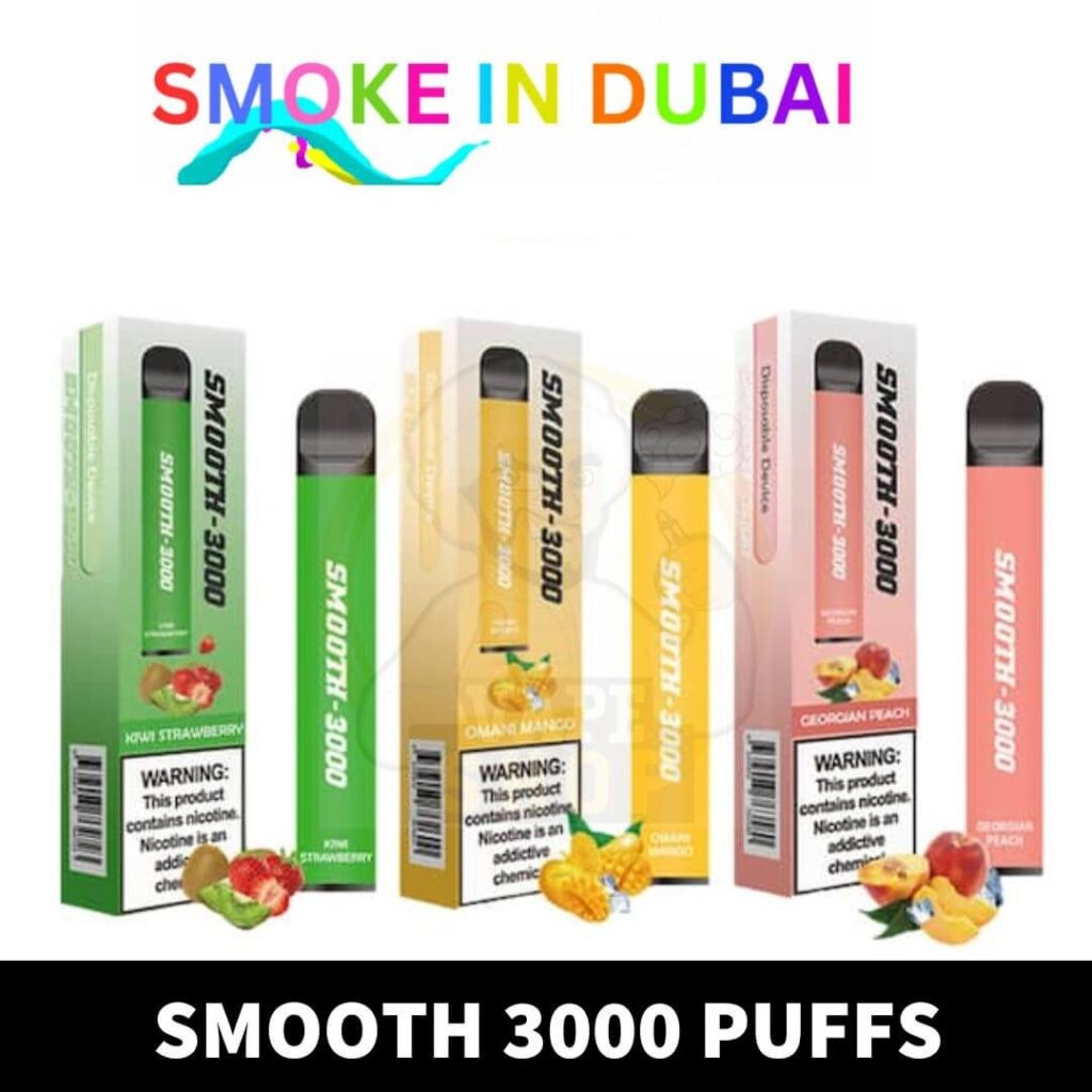 Smooth-3000 Puffs Disposable Vape Buy in UAE Dubai Vape Shop AE