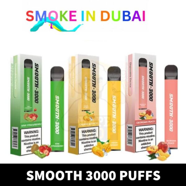 Smooth-3000 Puffs Disposable Vape Buy in UAE Dubai Vape Shop AE
