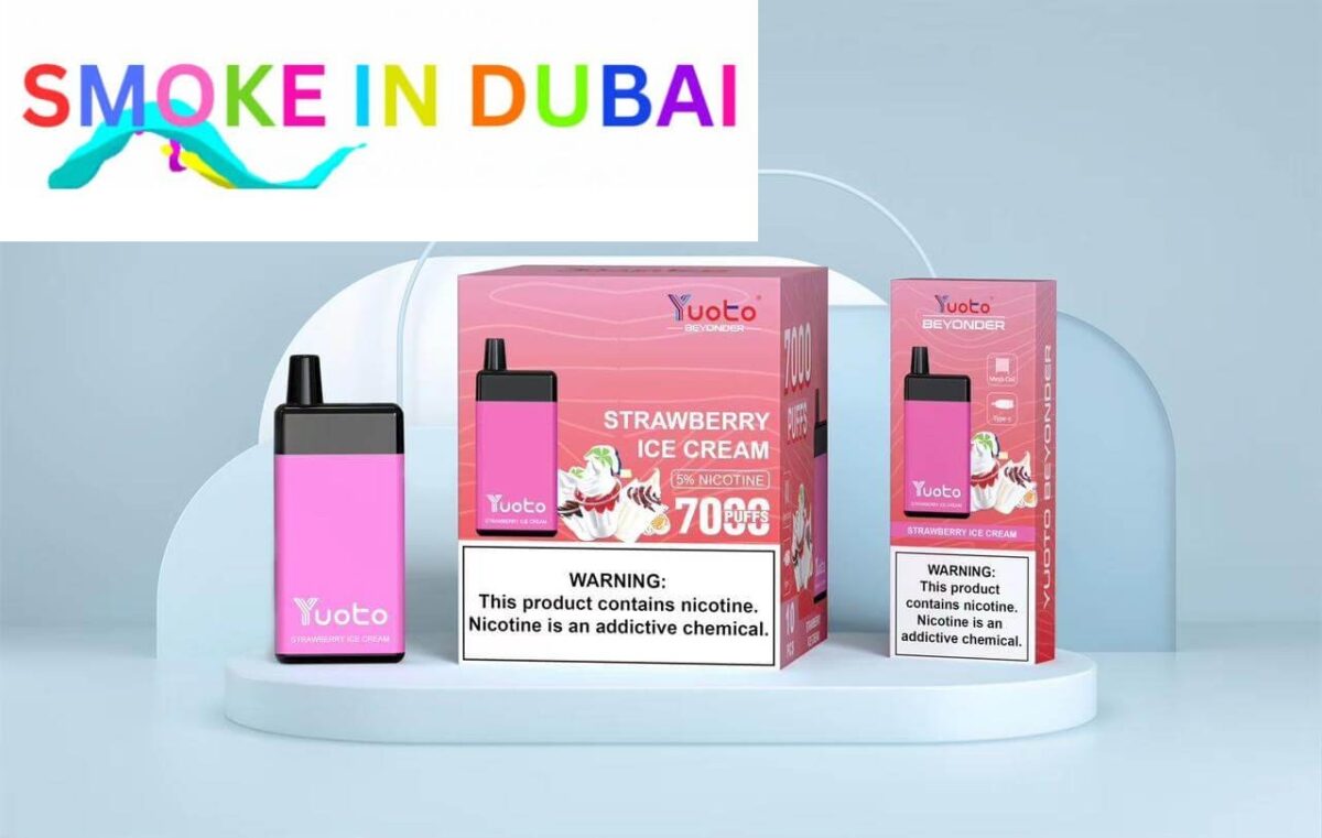 Yuoto Beyonder Disposable 7000 Puffs 50mg Rechargeable Vape in Dubai