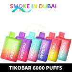Tikobar 6000 Puffs Disposable Vape Rechargeable Buy in UAE Dubai