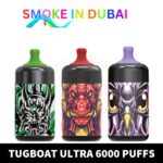 Tugboat Ultra Rechargeable Disposable Kit 6000 Puffs 15ml