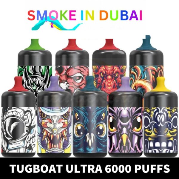 Tugboat Ultra Rechargeable Disposable Kit 6000 Puffs 15ml