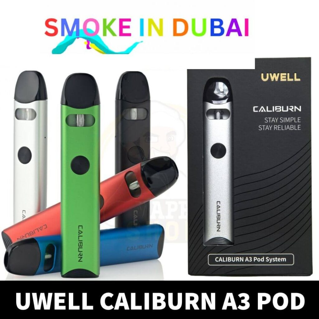 Uwell Caliburn A3 Pod System Rechargeable Vape Buy in UAE Dubai Shop