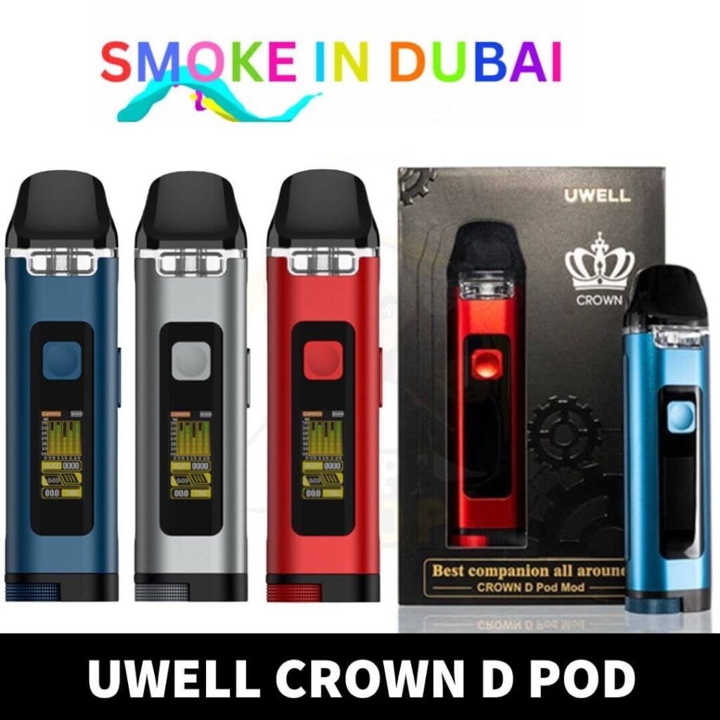 Uwell Crown D Pod Mod Kit System 1100mah 3ml In UAE Dubai