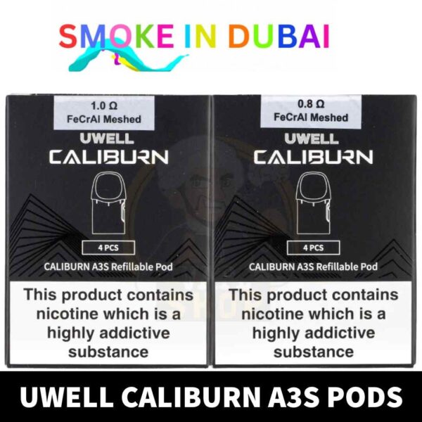 UWELL Caliburn A3S Pod Cartridge 2ml Replacement Pod Cartridge in Dubai, UAE