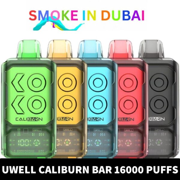 UWELL Caliburn Bar 16000 Puffs Disposable Vape in Dubai