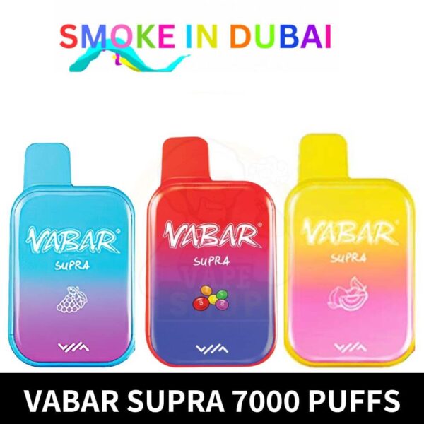 New Vabar Supra 7000 Puffs Disposable in UAE Buy Vape Shop AE