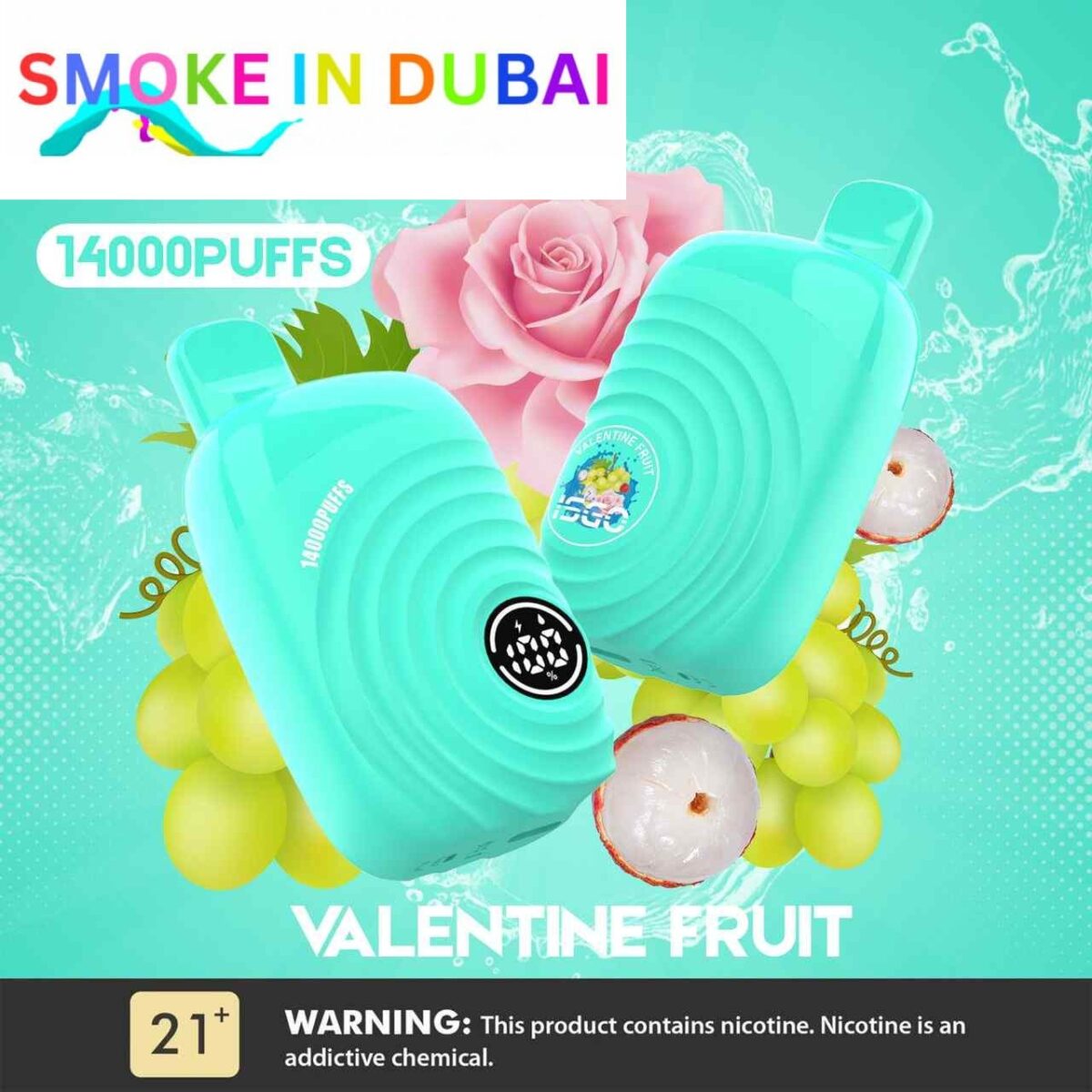 ISGO Paris 2% nicotine Disposable 14000 Puffs Rechargeable Vape in Dubai, UAE