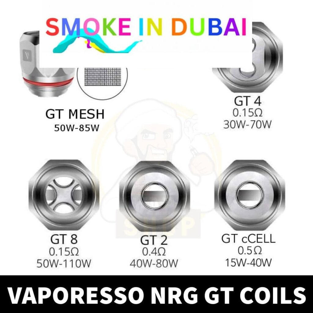 VAPORESSO NRG GT REPLACEMENT COILS-3PC/PACK