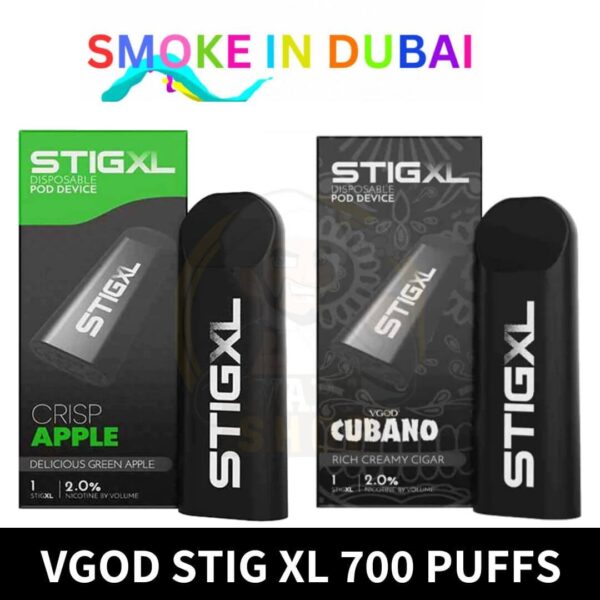 Vgod Stig XL 700 Puffs Disposable Vape in Dubai